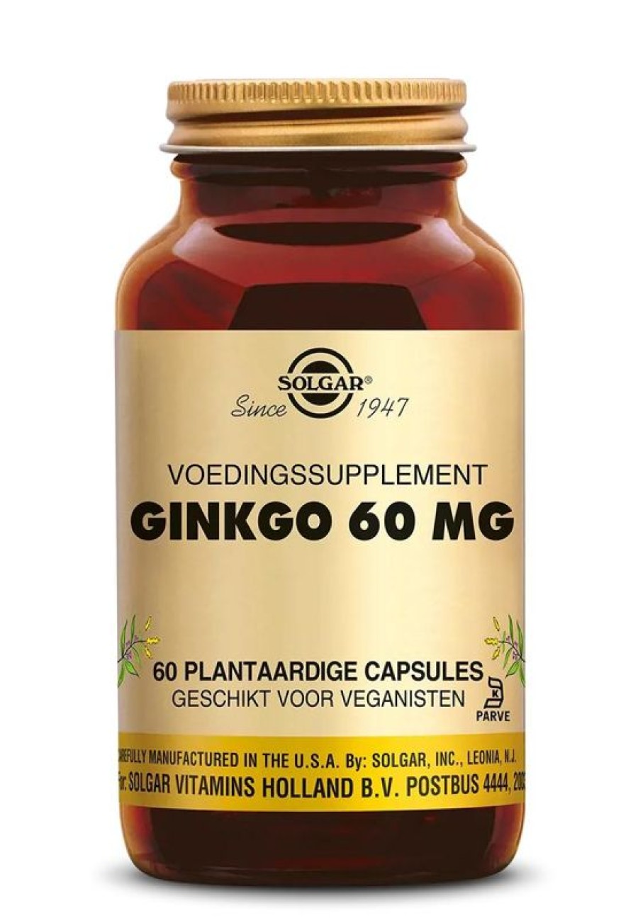 SOLGAR Solgar Ginkgo 60 Mg Vegetale 60Cap | Cuore e vasi