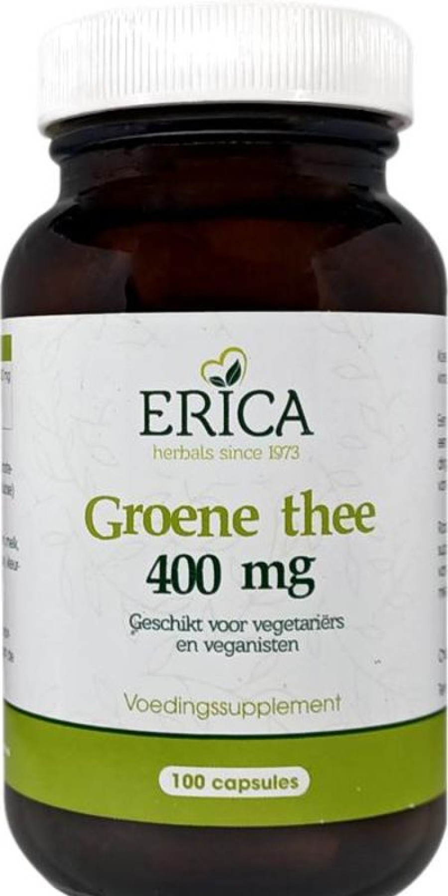 ERICA Tè Verde 400 Mg 100 Caps | Disintossicazione