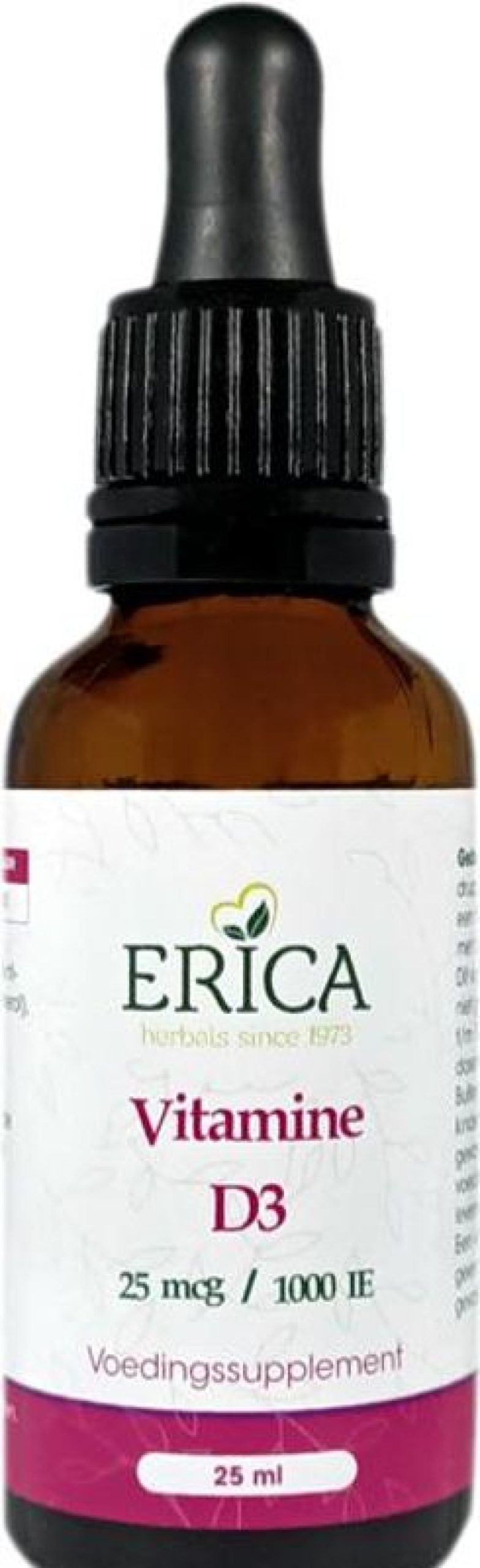 ERICA Vitamina D3 Liquido 25 Mg Base Olio 25 Ml | Resistenza