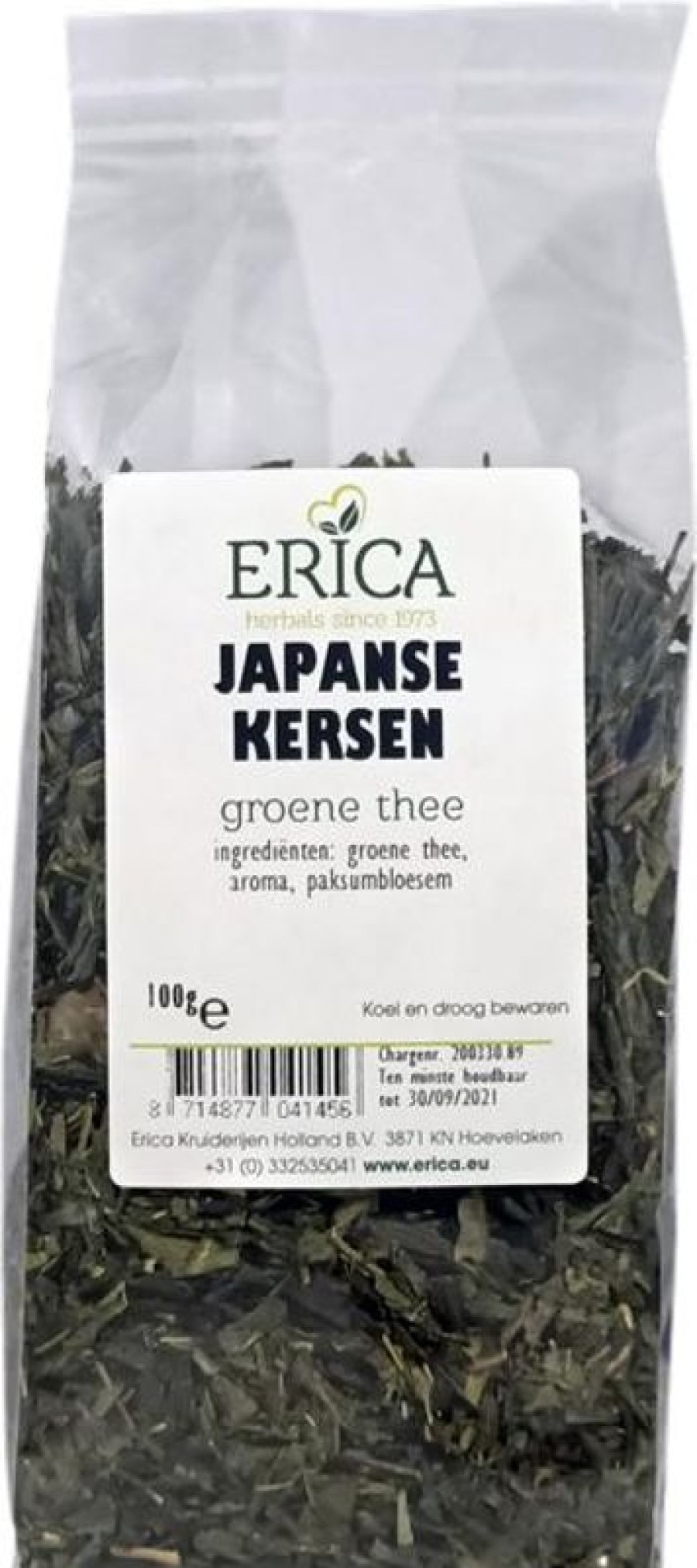 ERICA Ciliegie Giapponesi 100 G | Tè verde