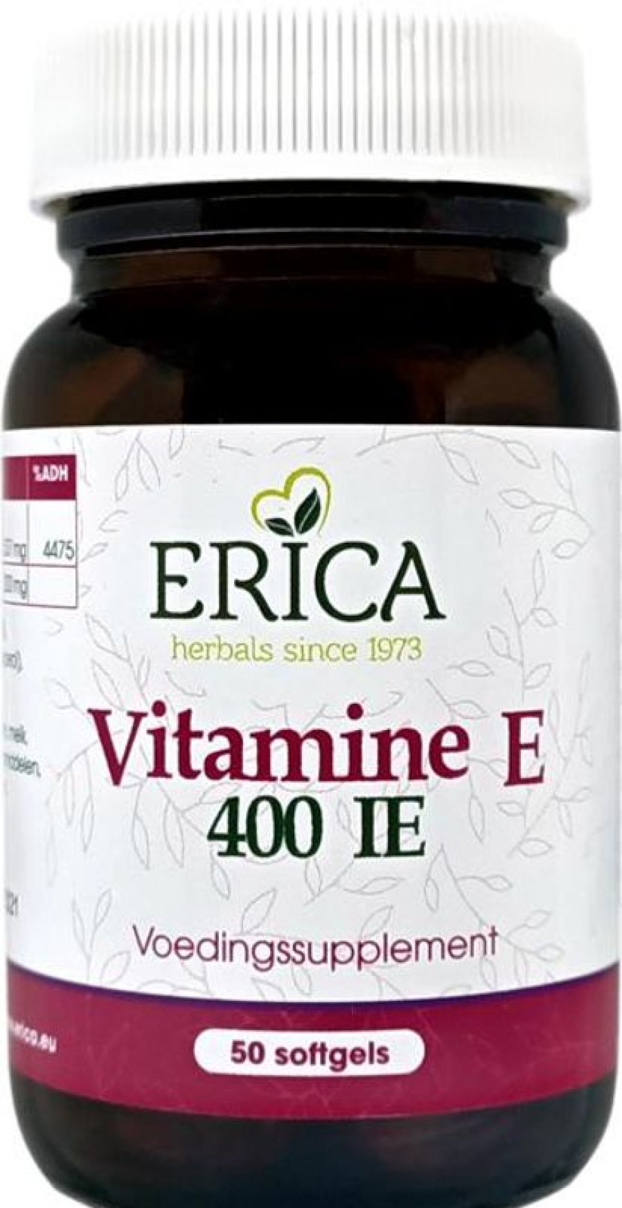 ERICA Vitamina E 400 UI 50 capsule molli | Antiossidanti