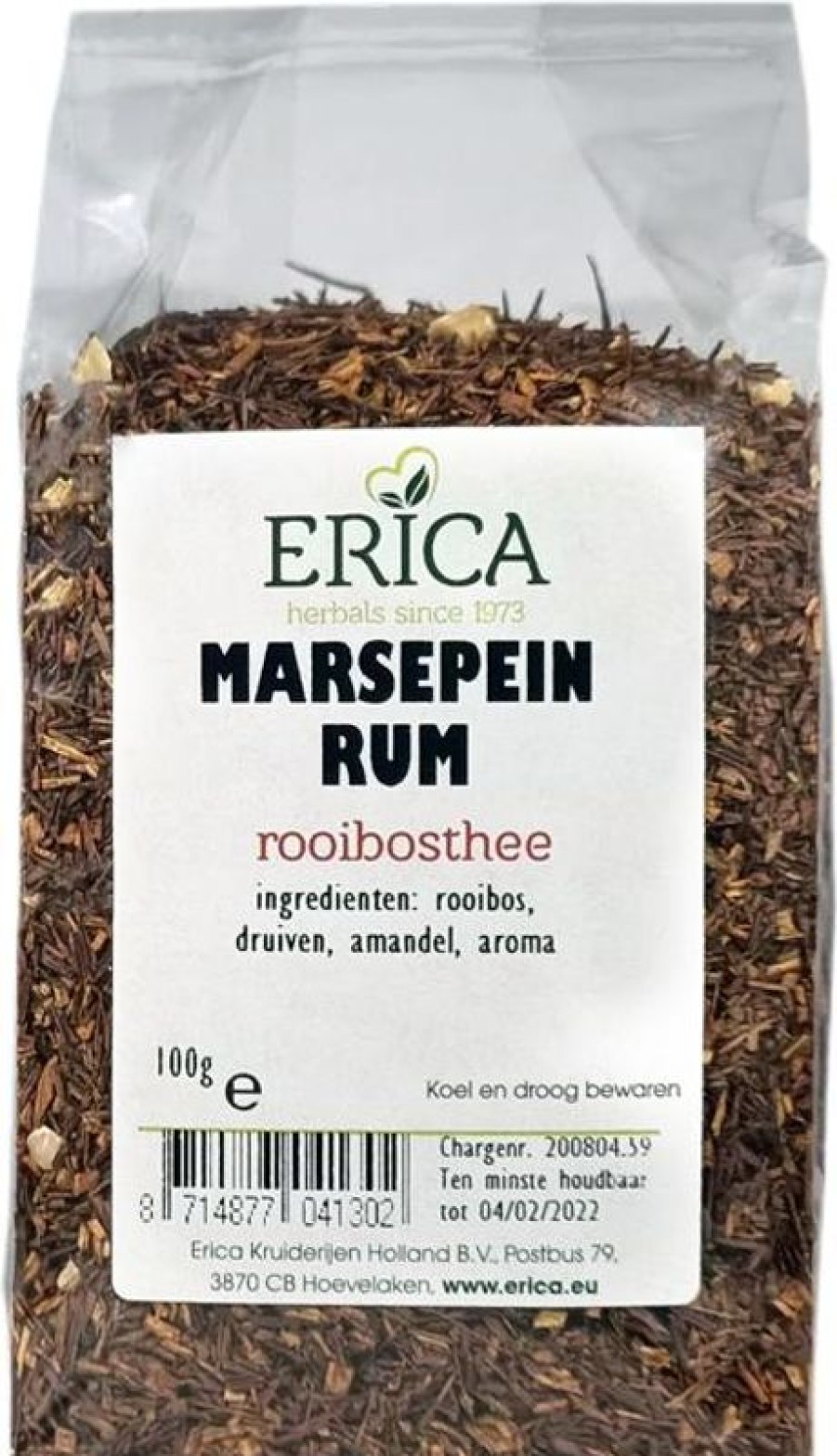 ERICA Marzapane-Rum 100 G | Tè Rooibos