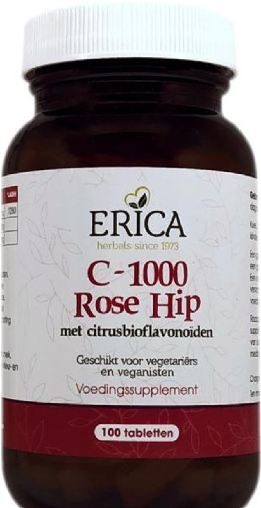 ERICA Vitamina C 1000 Mg Rosa Canina 100 Tbl | Vitamina C