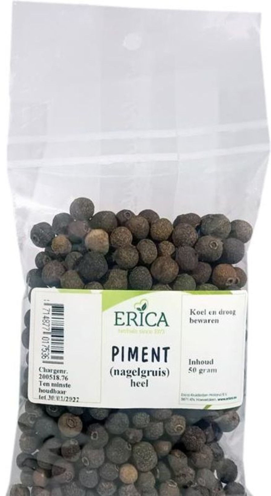 ERICA Bulbo di pimento (spezia antica) 50 G | Sacchetti di spezie