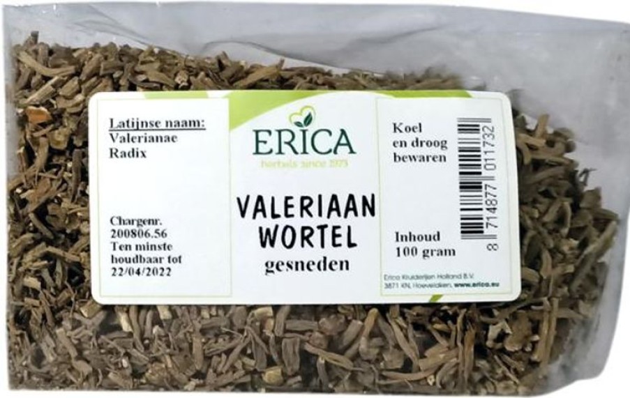 ERICA Radice di valeriana (erba gatta) tagliata 100 G | Spezie