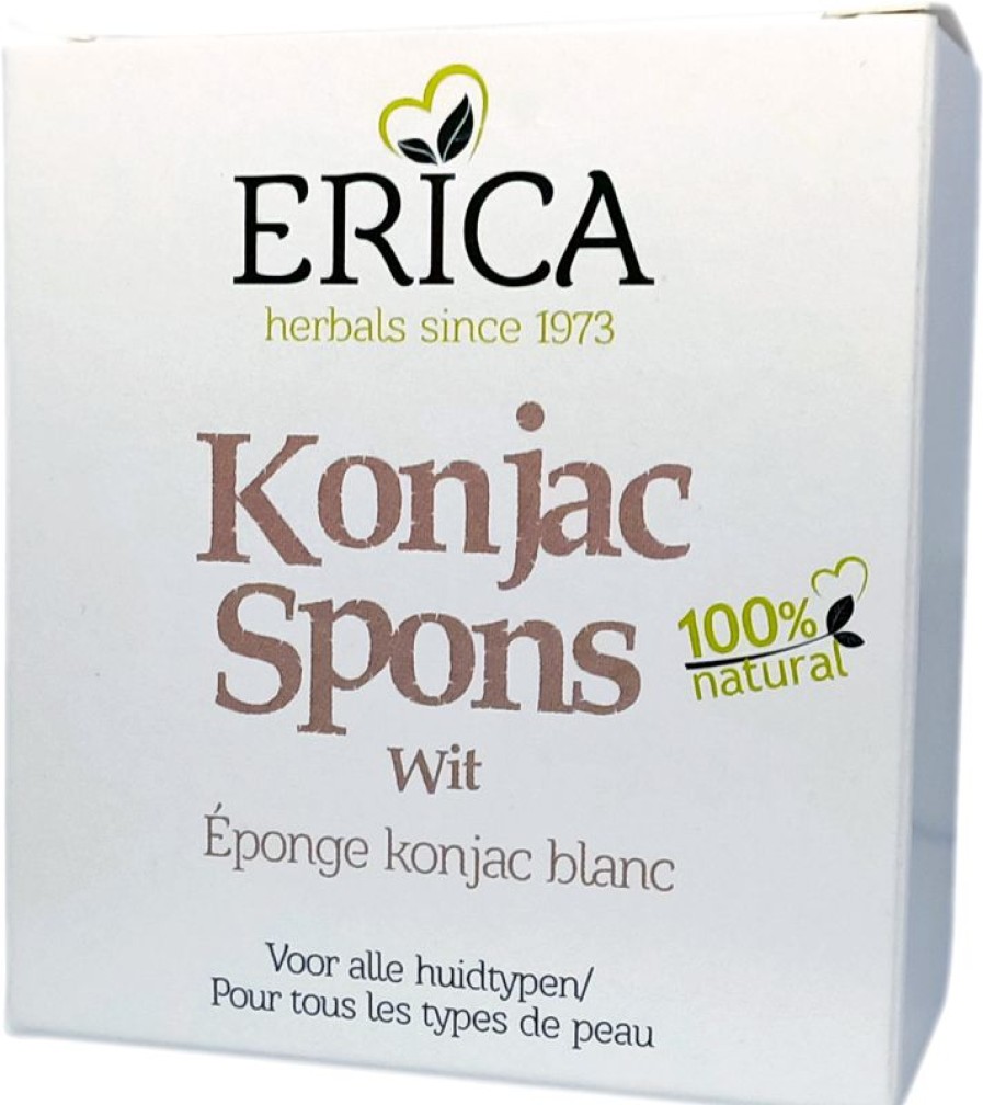 ERICA Konjac Spugna Bianca 4G | Bagno e doccia