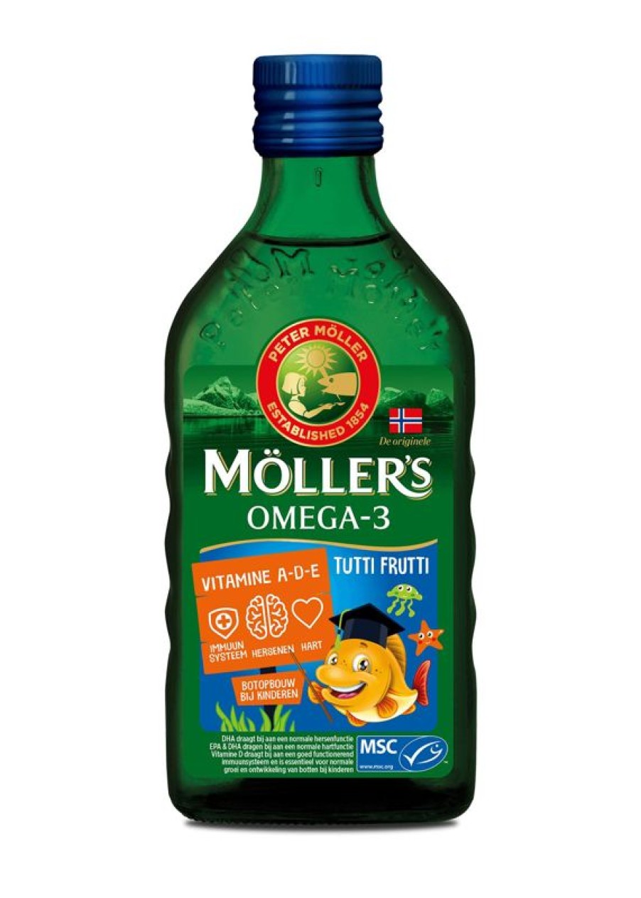 MÖLLERS Olio Di Fegato Di Merluzzo Tutti Frutti Kids 250 Ml | Bambini