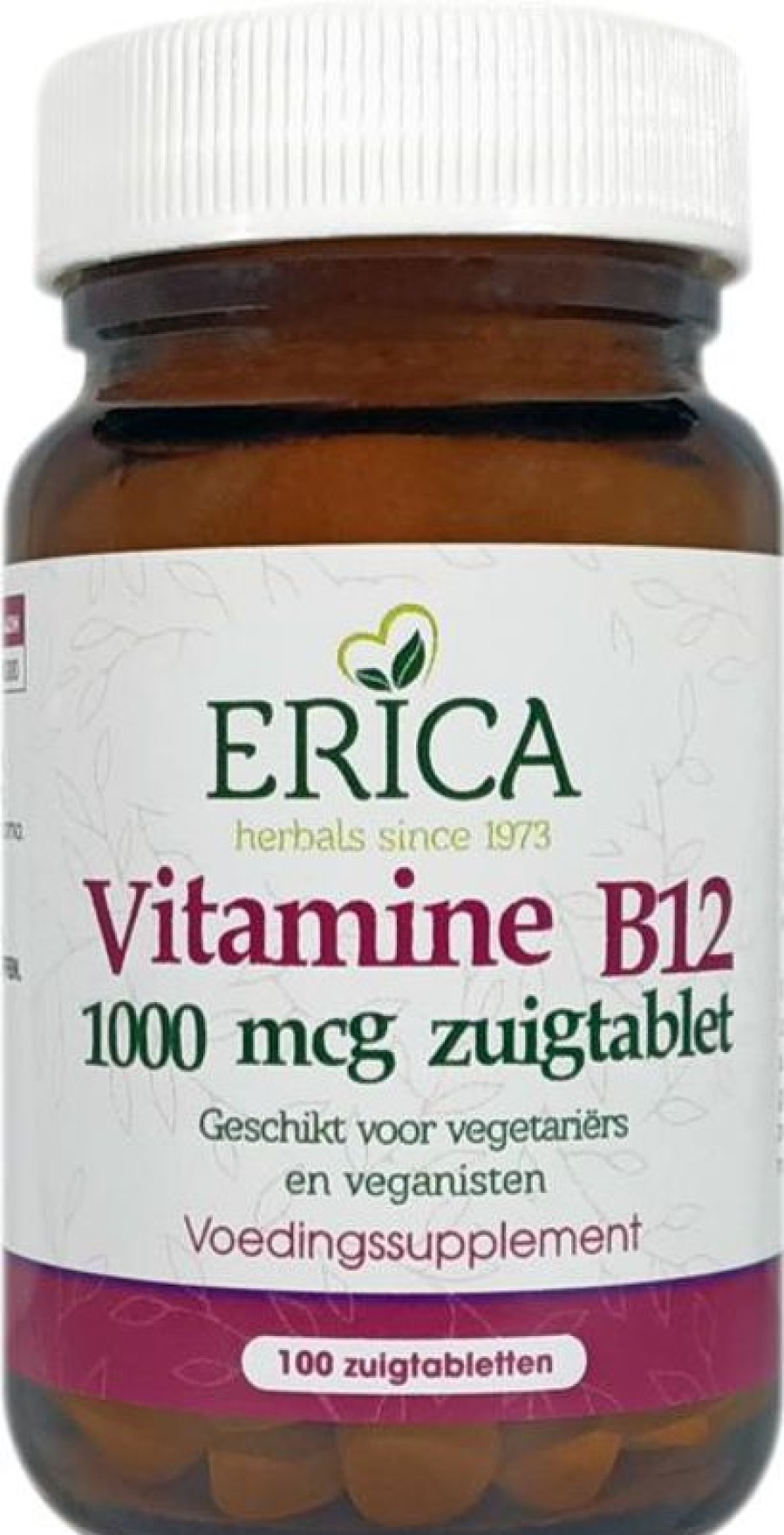 ERICA Vitamina B12 1000 Mcg 100 Compressa Aspirante Metilcobalamina | Vitamina B