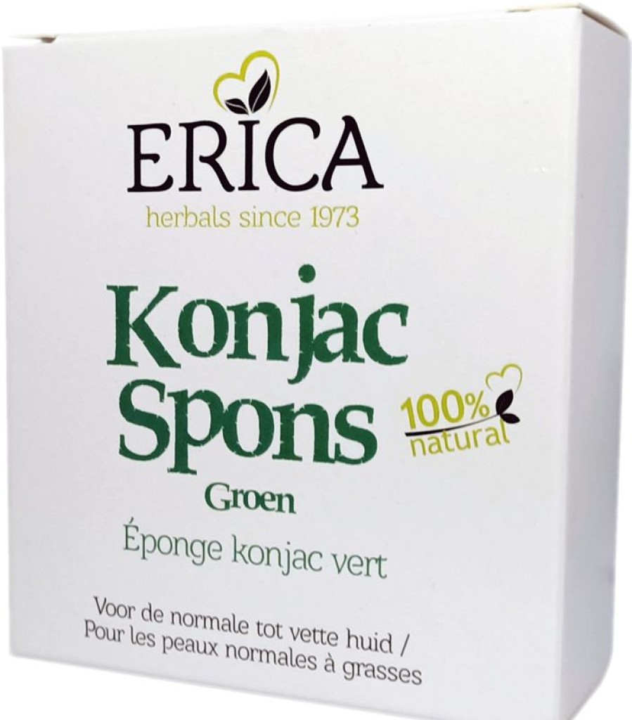 ERICA Spugna Konjac Verde 4G | Accessori