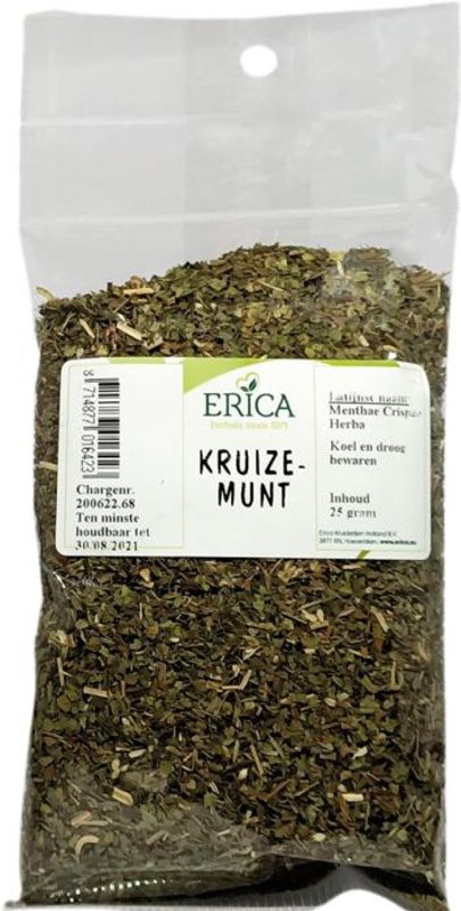 ERICA Menta verde 25 g | Sacchetti di spezie