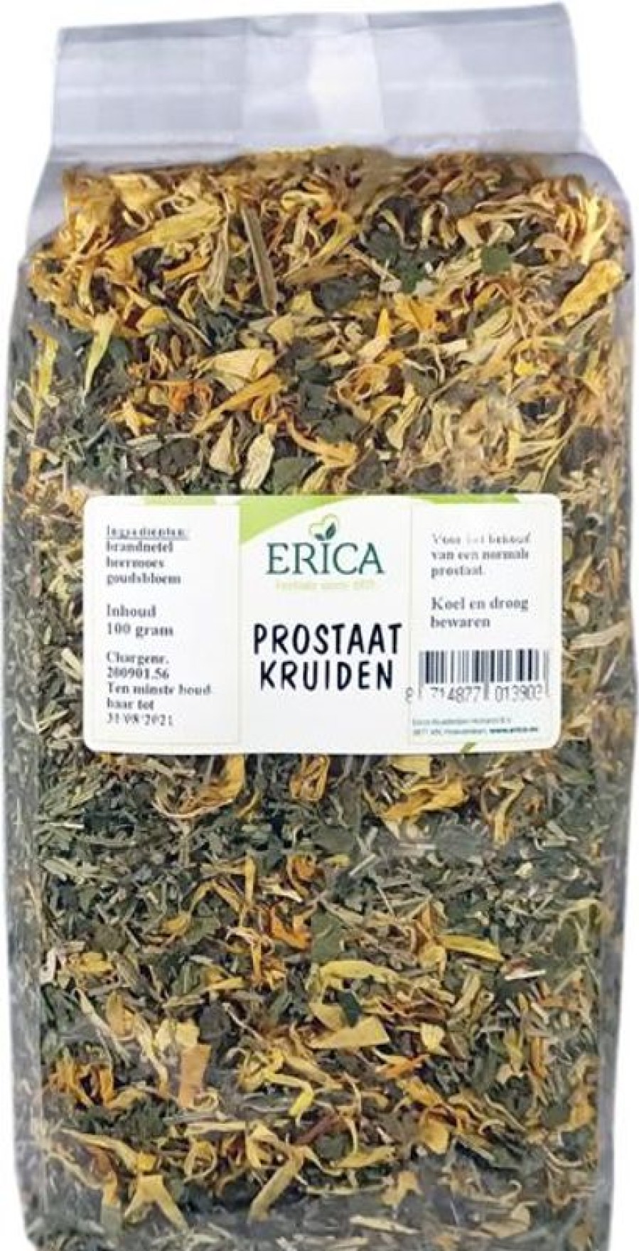 ERICA Erbe per la prostata 100 G | Tisana mista alle erbe
