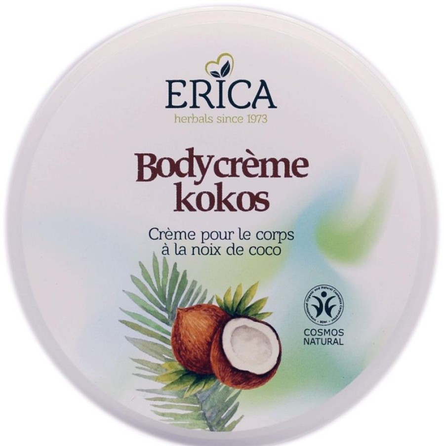 ERICA Crema Corpo Al Cocco 150 Ml | Burro e crema per il corpo