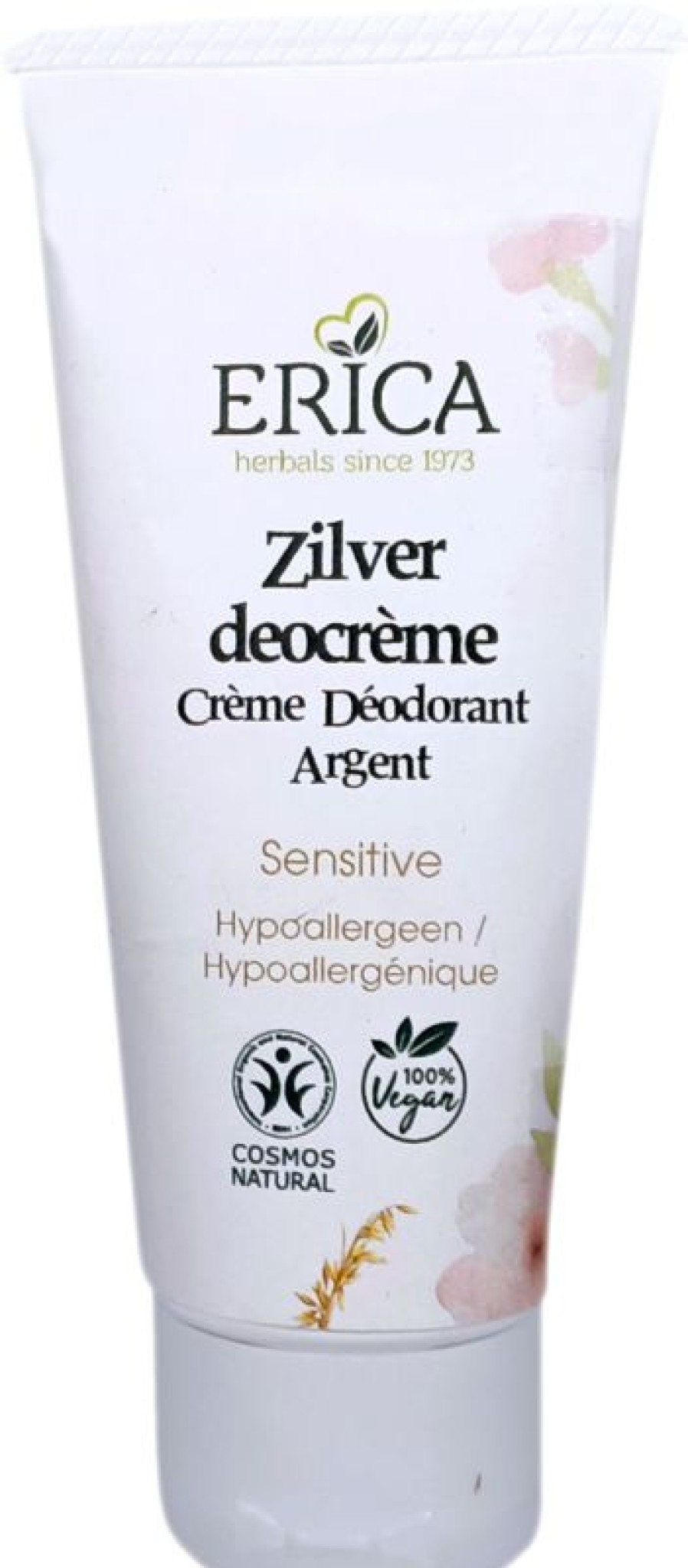 ERICA Crema Deodorante Sensitive Silver 50 Ml | Sensibile