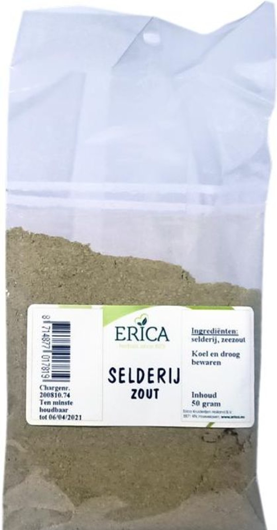 ERICA Sale Di Sedano 50 G | Sacchetti di spezie