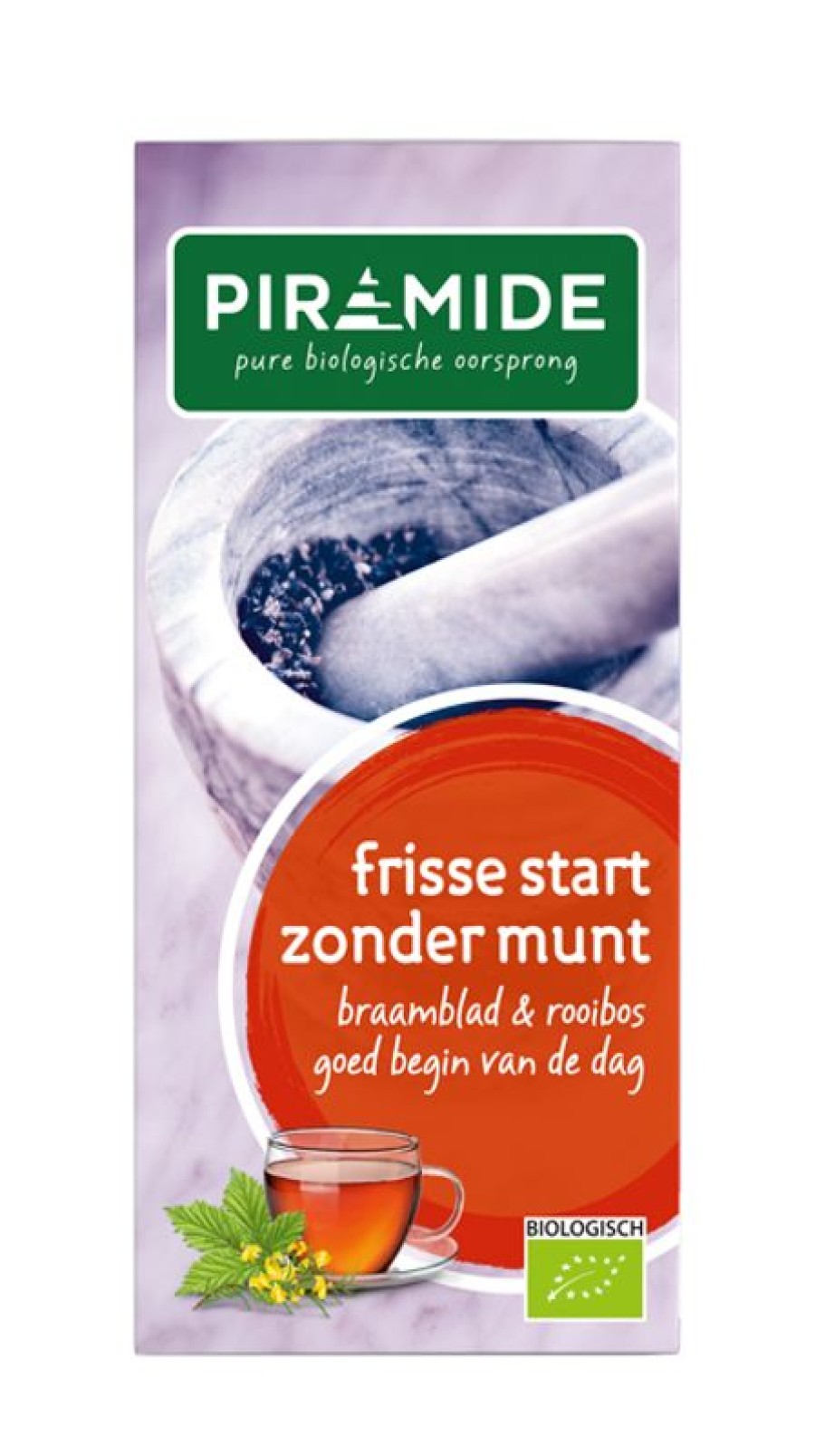 PIRAMIDE Tisana Fresh Start Senza Menta 20 Bustine | Tisana mista alle erbe