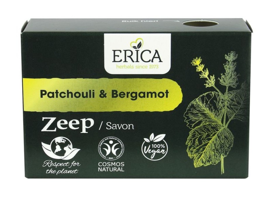 ERICA Sapone Al Patchouli Al Bergamotto 100 G | Saponi