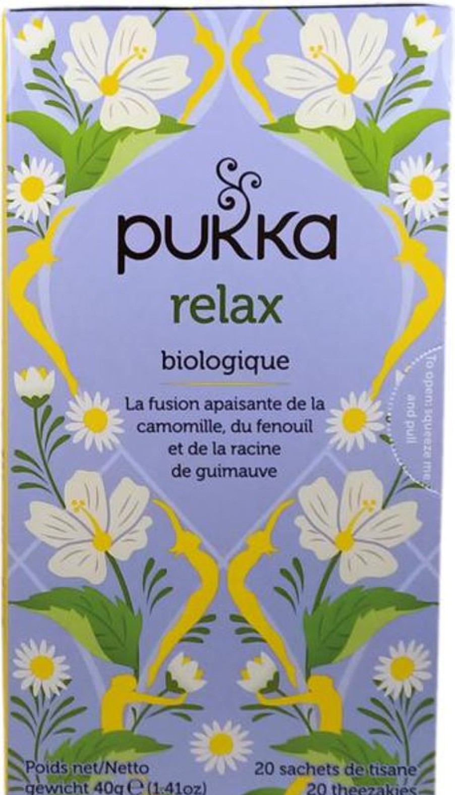 PUKKA Tisana Relax 20 spruzzi | Tè benefico