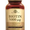 SOLGAR Solgar Biotina 5000 Mcg 50 capsule di pianta | Vitamina B