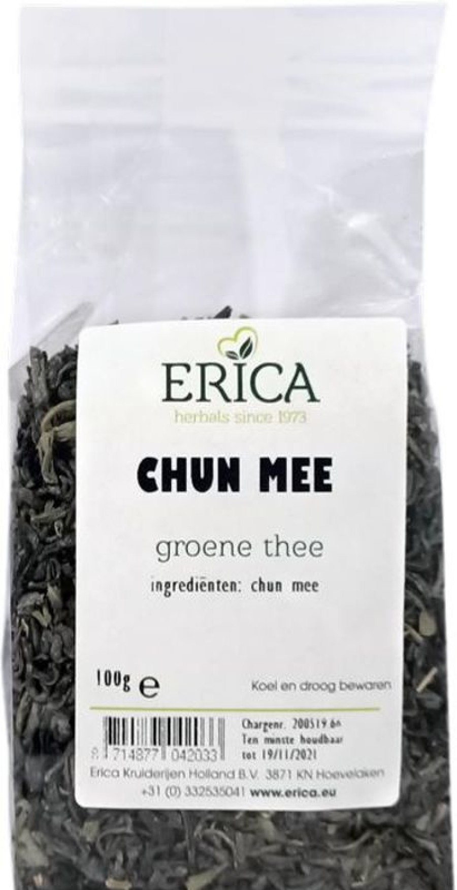 ERICA Chun Mee100 G | Tè verde