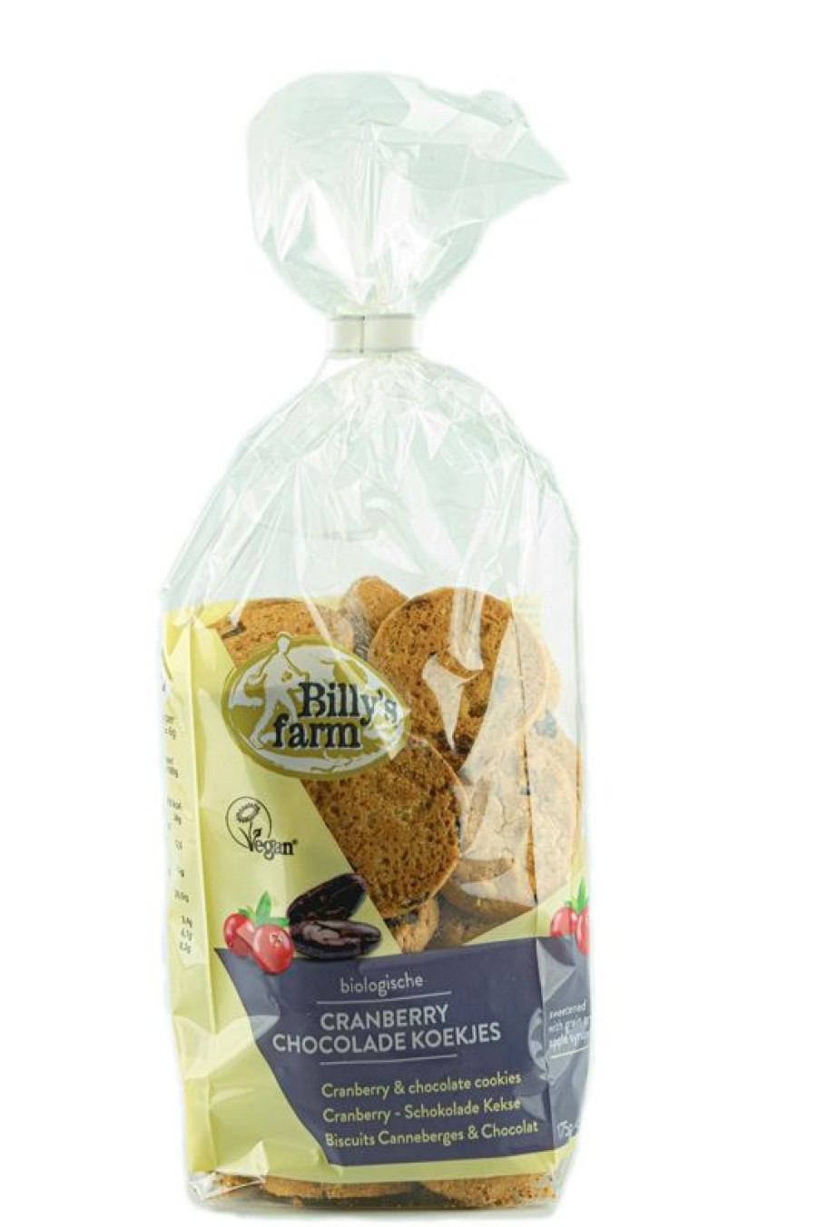 erica Biscotti Al Cioccolato Mirtillo Rosso 175 Grammi | Senza lattosio