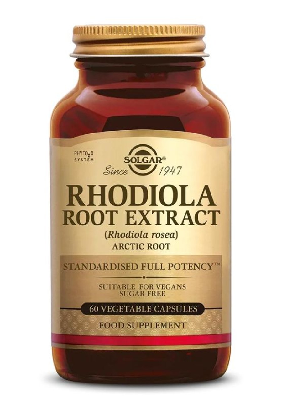 SOLGAR Solgar Estratto di Rhodiola Rosea 60Cap | Memoria e concentrazione