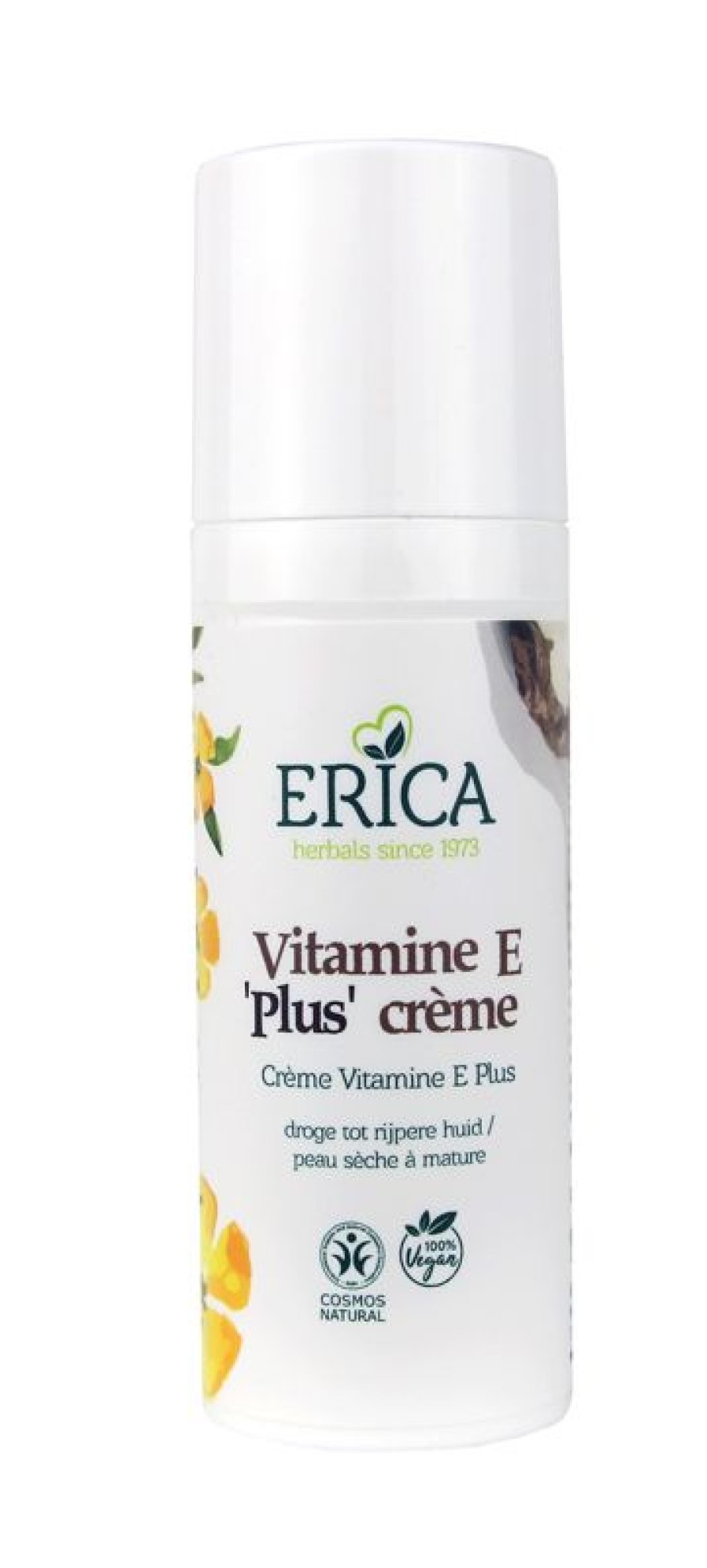 ERICA Creme Vitamine E Plus Pompflacon 50 Ml | Creme da giorno e da notte