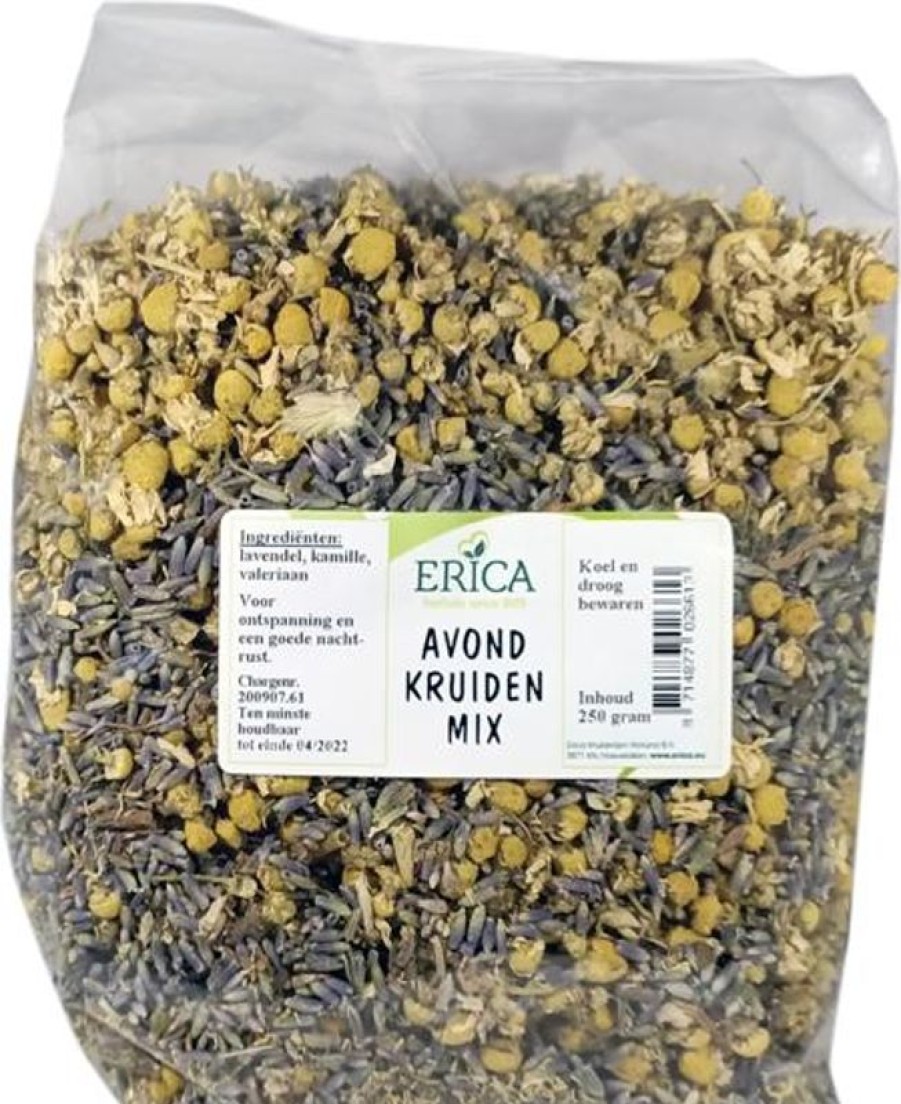 ERICA Miscela di erbe serali senza menta 250 G | Miscele di erbe