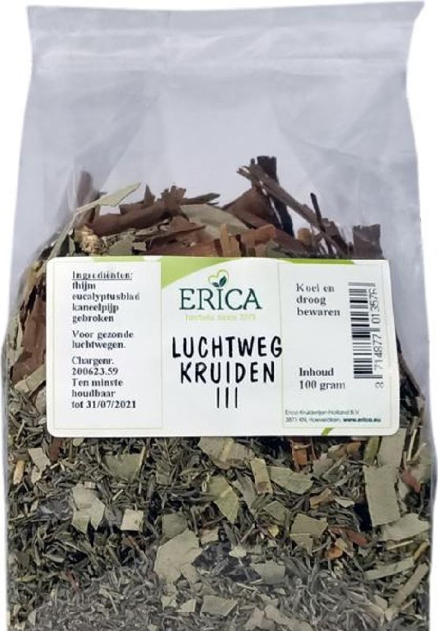 ERICA Erbe respiratorie III 100 G | Miscele di erbe