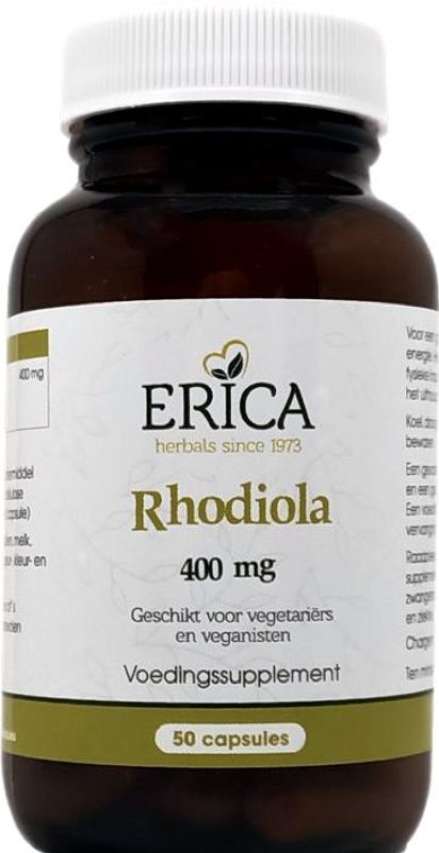 ERICA Rhodiola Capsule 50 Caps | Sonno