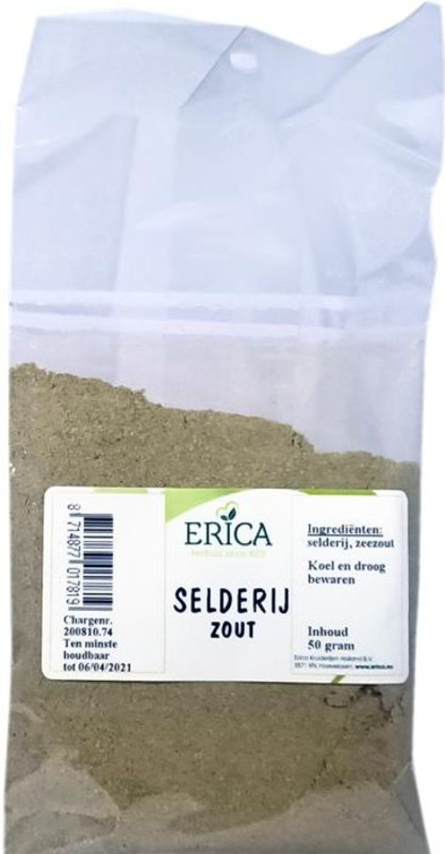 ERICA Sale Di Sedano 50 G | Sacchetti di spezie