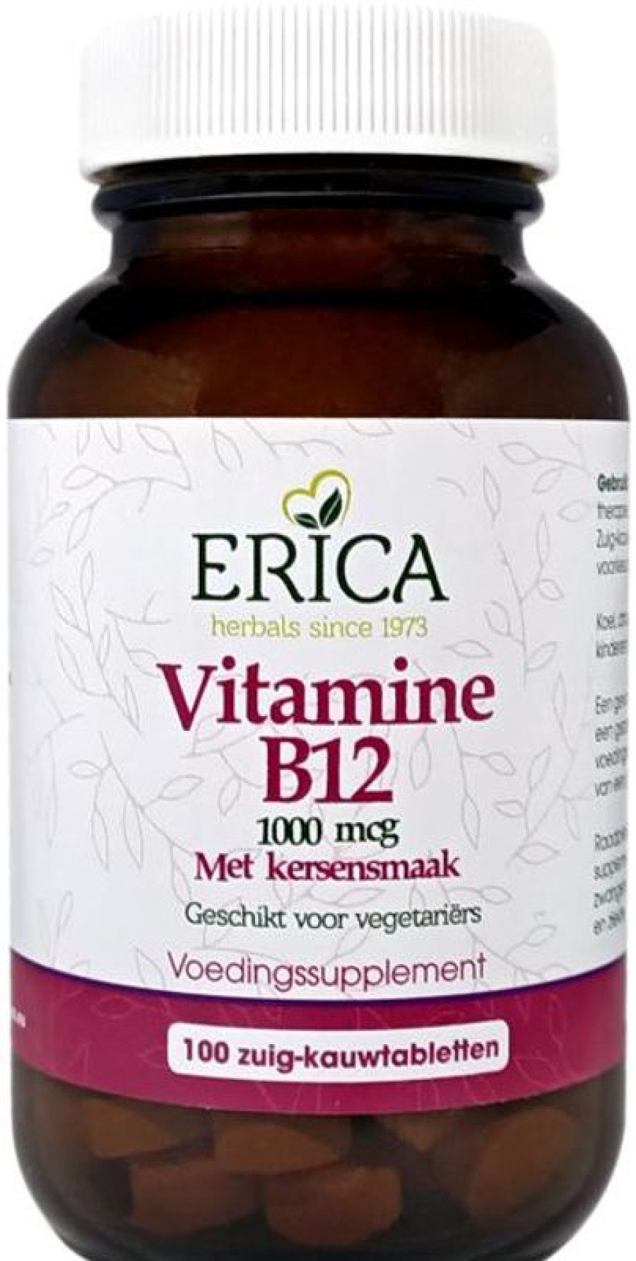 ERICA Vitamina B12 1000 Mcg 100 Tabl Cianocobalamina | Gli anziani