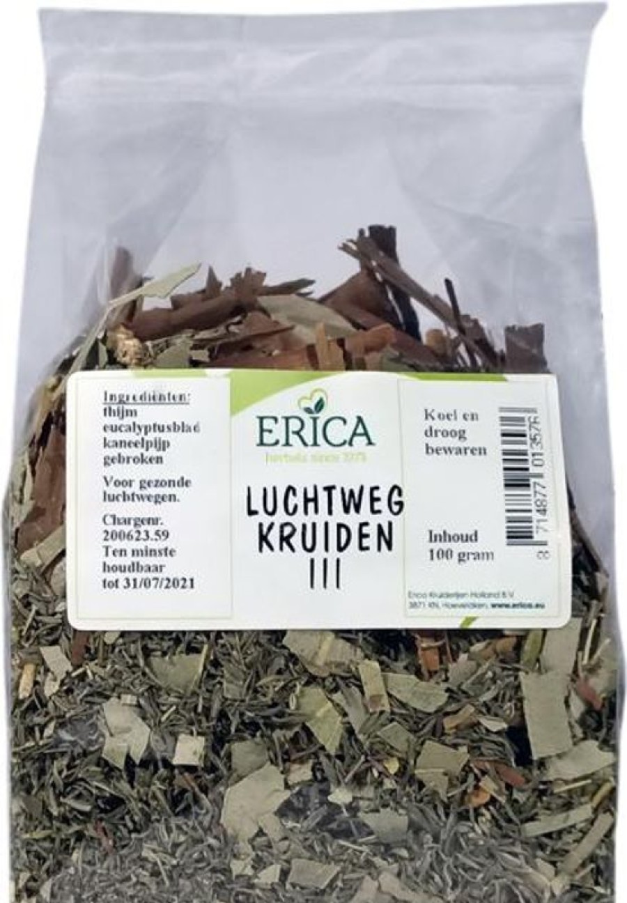 ERICA Erbe respiratorie III 100 G | Tisana mista alle erbe