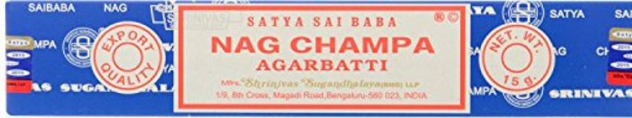 erica Incenso Satya Sai Baba Nag Champa 100G | Geuren