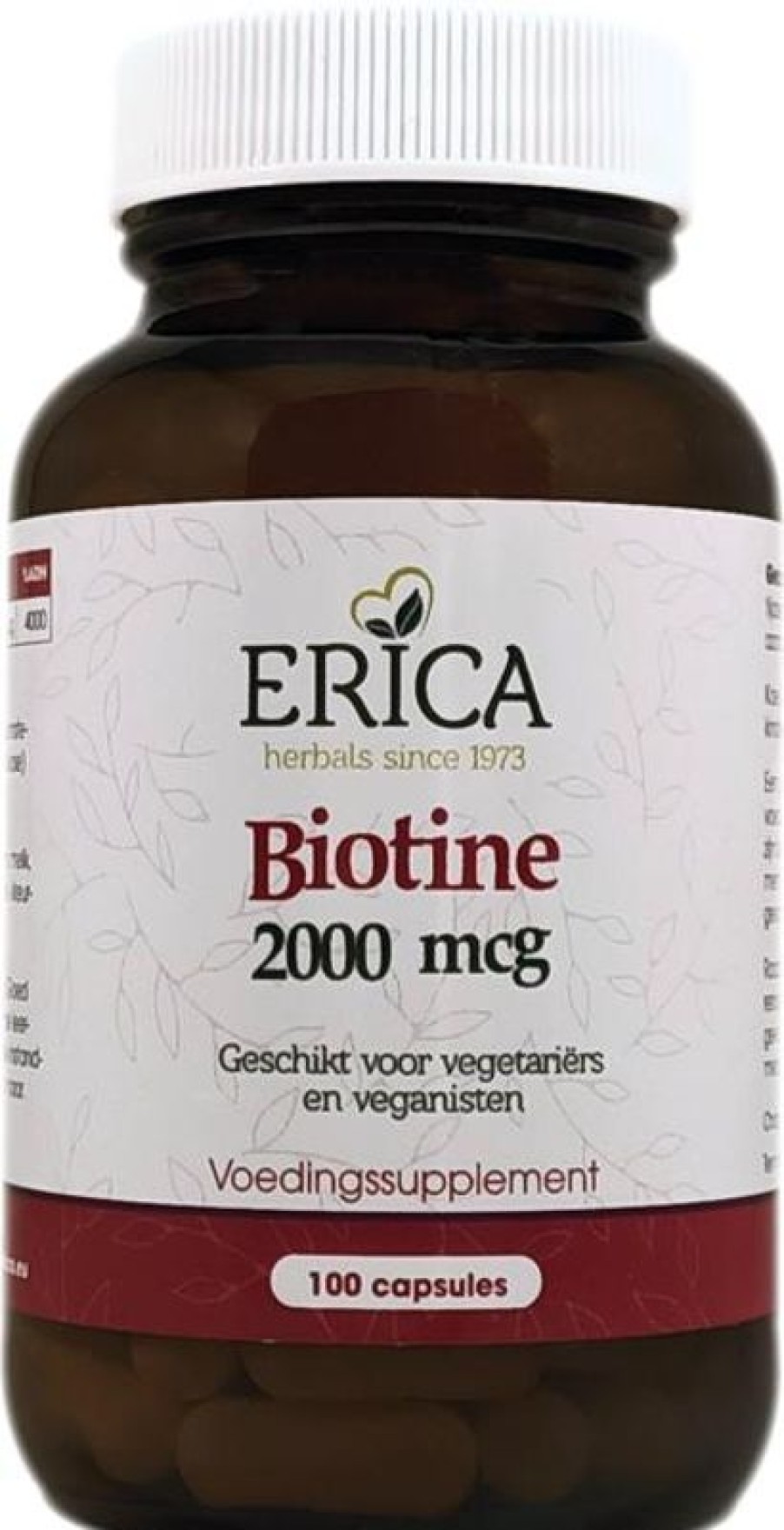 ERICA Biotina 2000 Mcg 100 Capsule | Vitamina B