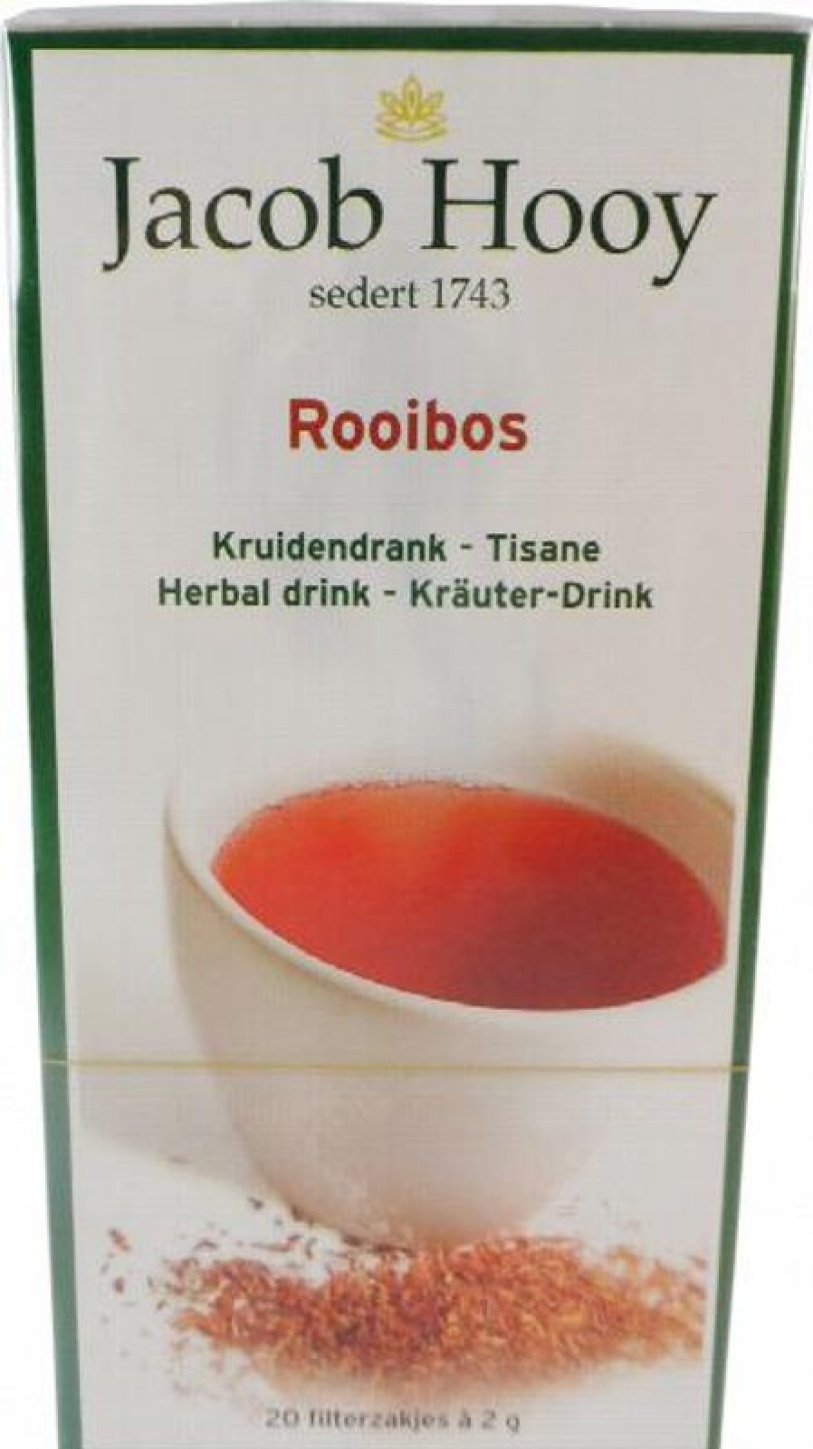 erica Bustine di tè Hooy Rooibos 20 pezzi | Tè Rooibos