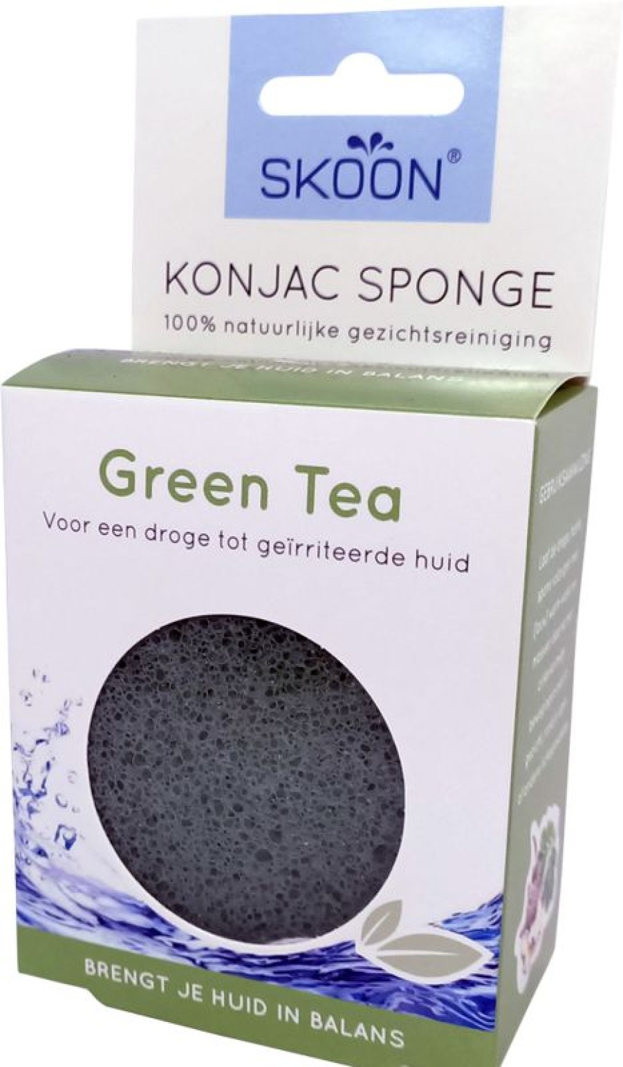 erica Tè verde pulito Konjac Sponge 1S | Accessori