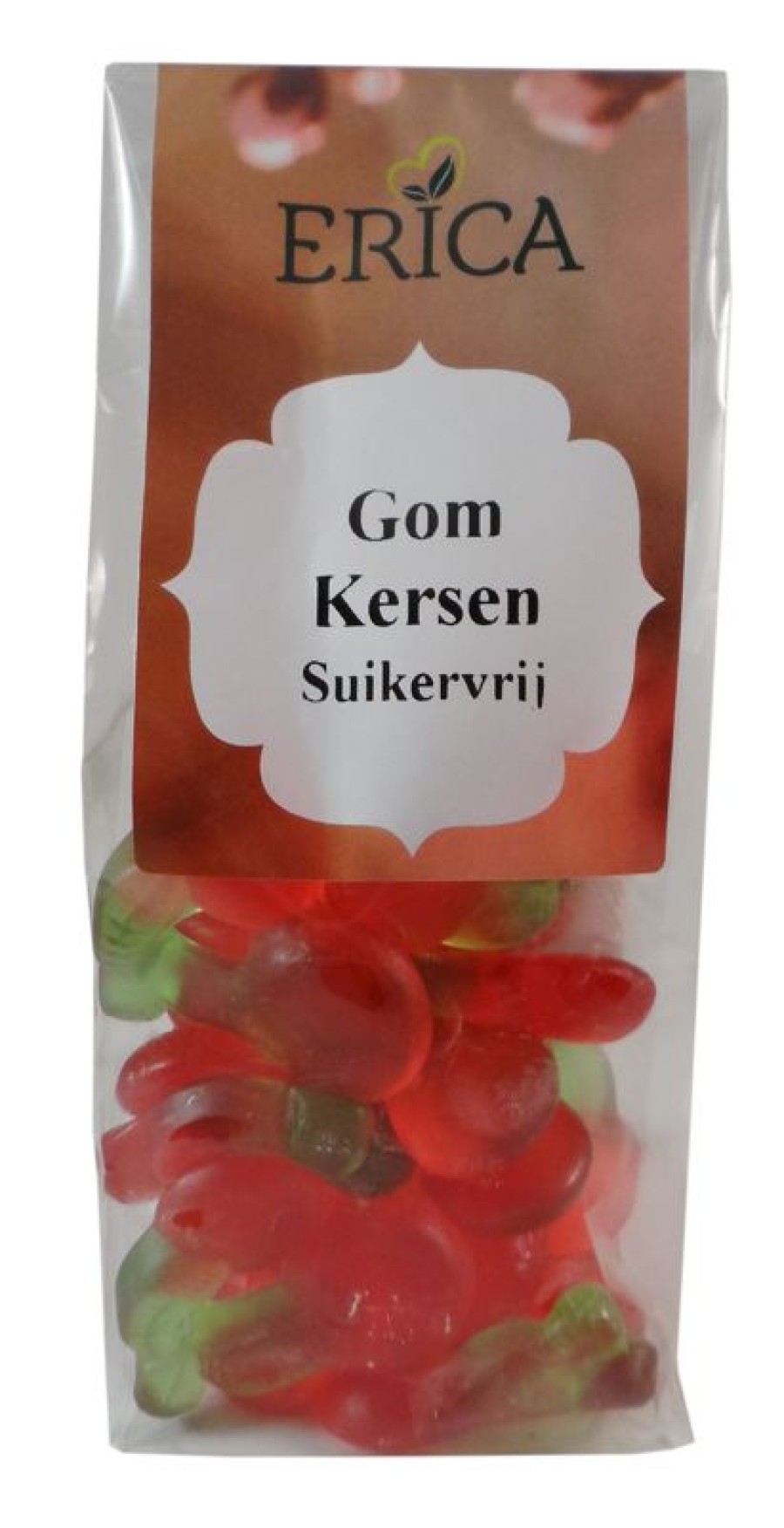 ERICA Gomma Ciliegie Z,Zucchero 150 G | Caramelle alla liquirizia