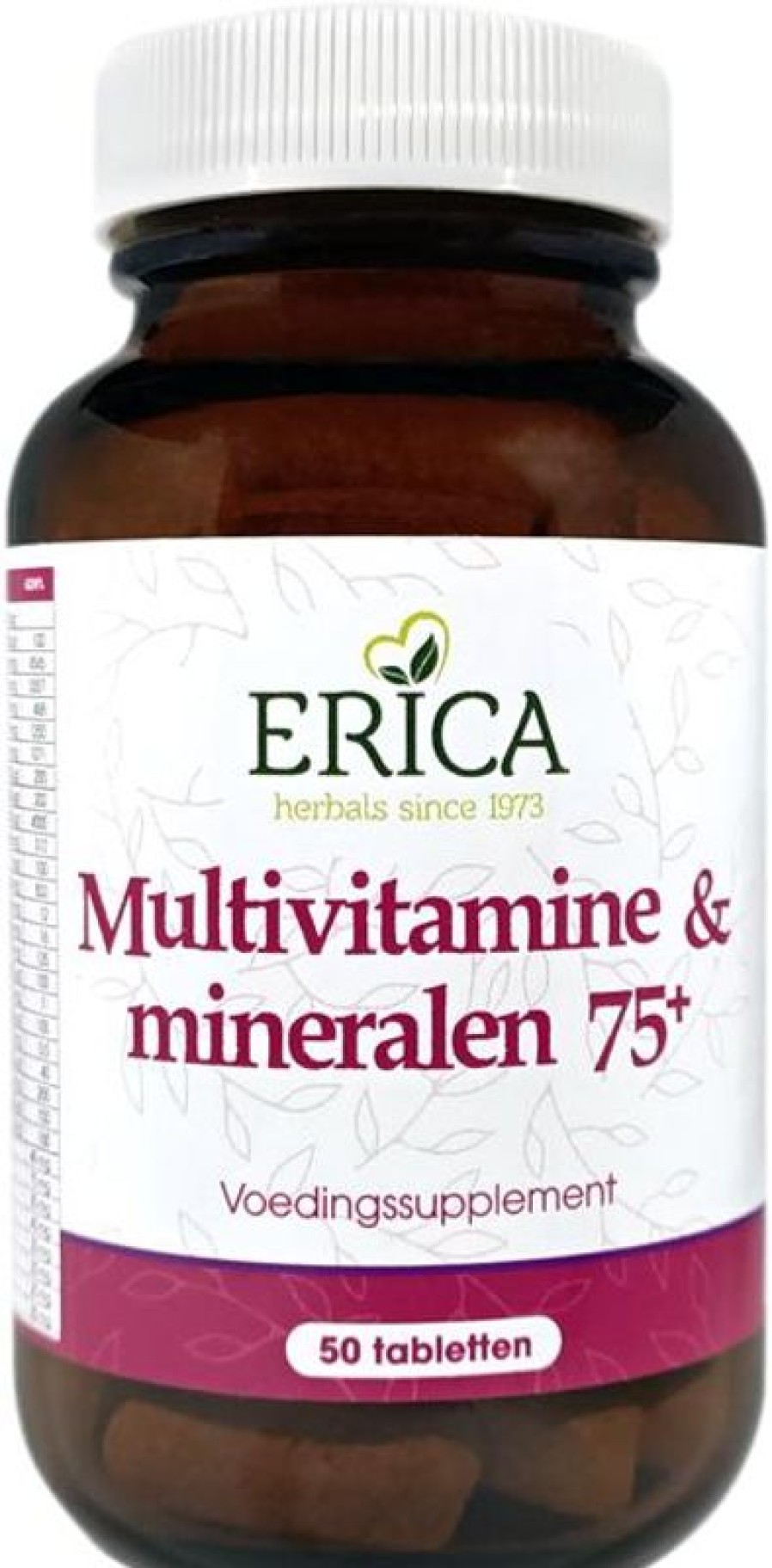 ERICA Vitamine Minerali 75+ compresse 50 compresse | Resistenza