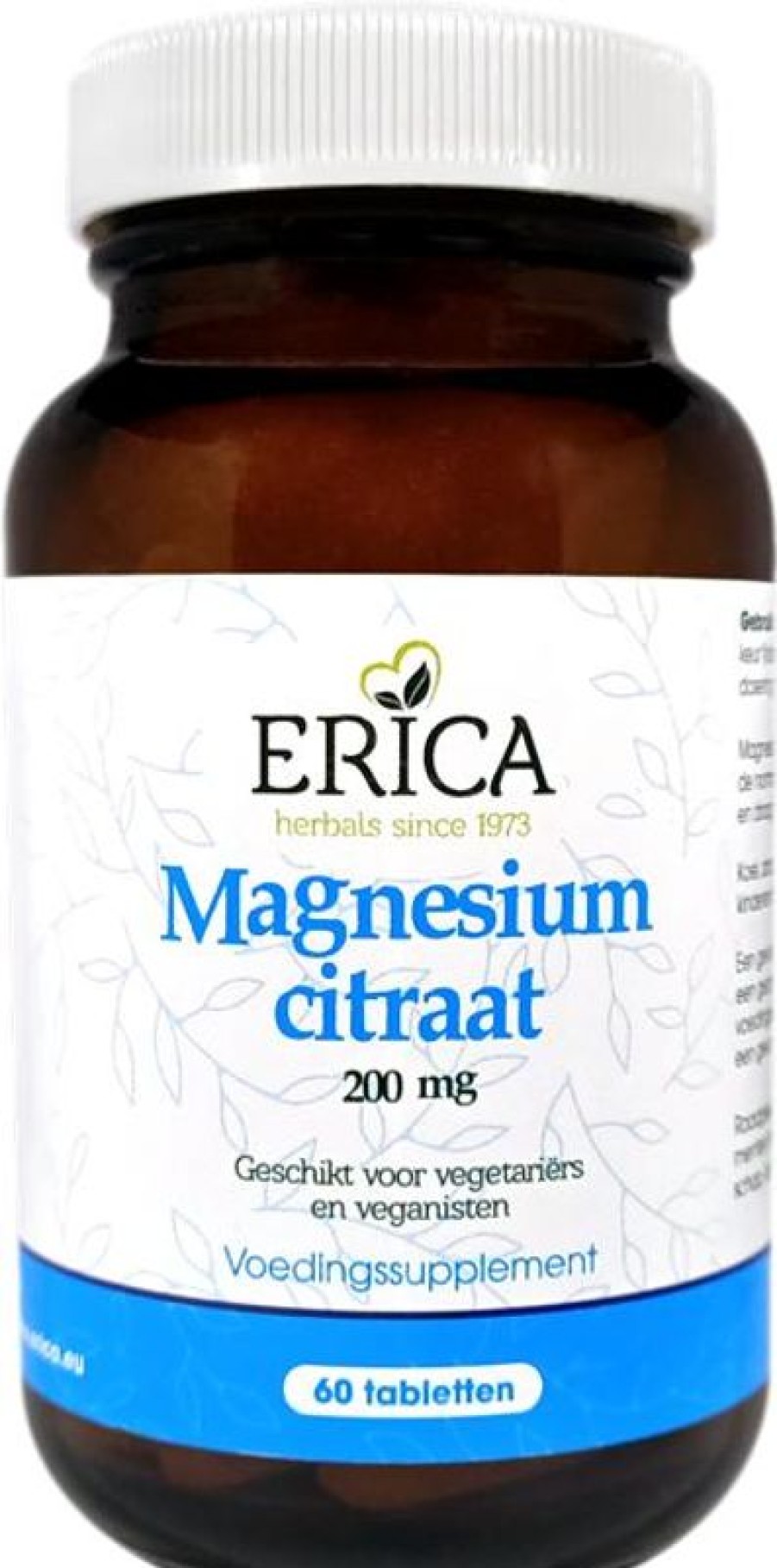 ERICA Citrato di magnesio 200 Mg 60 cucchiai | Spostare