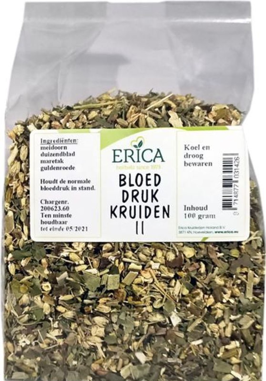 ERICA Erbe per la pressione sanguigna II 100G | Tisana mista alle erbe