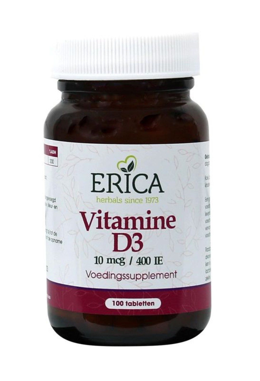 ERICA Vitamina D3 10 Mcg 100 cucchiai | Vitamina D ed E