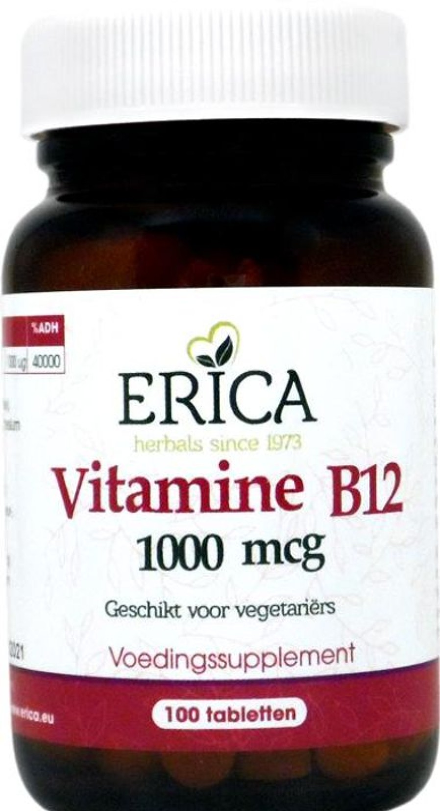 ERICA Vitamina B12 1000 Mcg 100 Tabl Metilcobalamina | Vitamina B