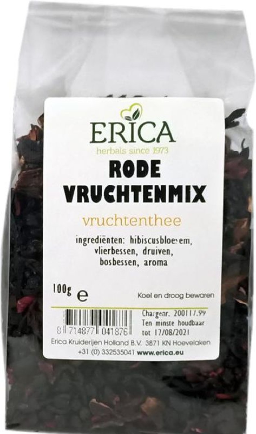 ERICA Mix Di Frutti Rossi 100 G | Tè alla frutta