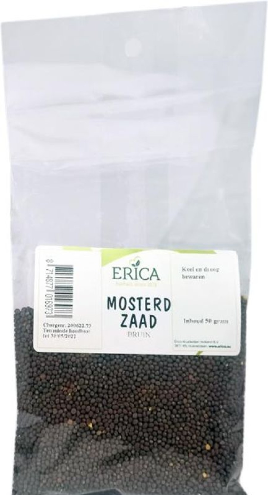 ERICA Semi Di Senape Marrone 50 G | Sacchetti di spezie