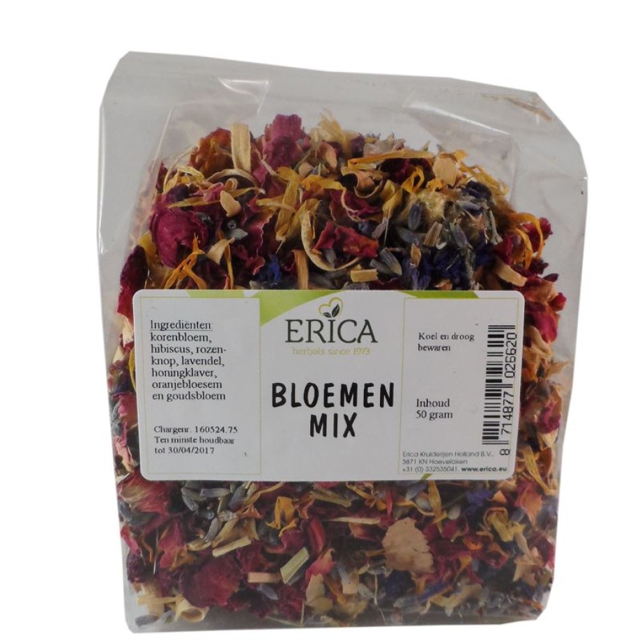 ERICA Miscela di Erbe Fiori 50 G | Tisana mista alle erbe