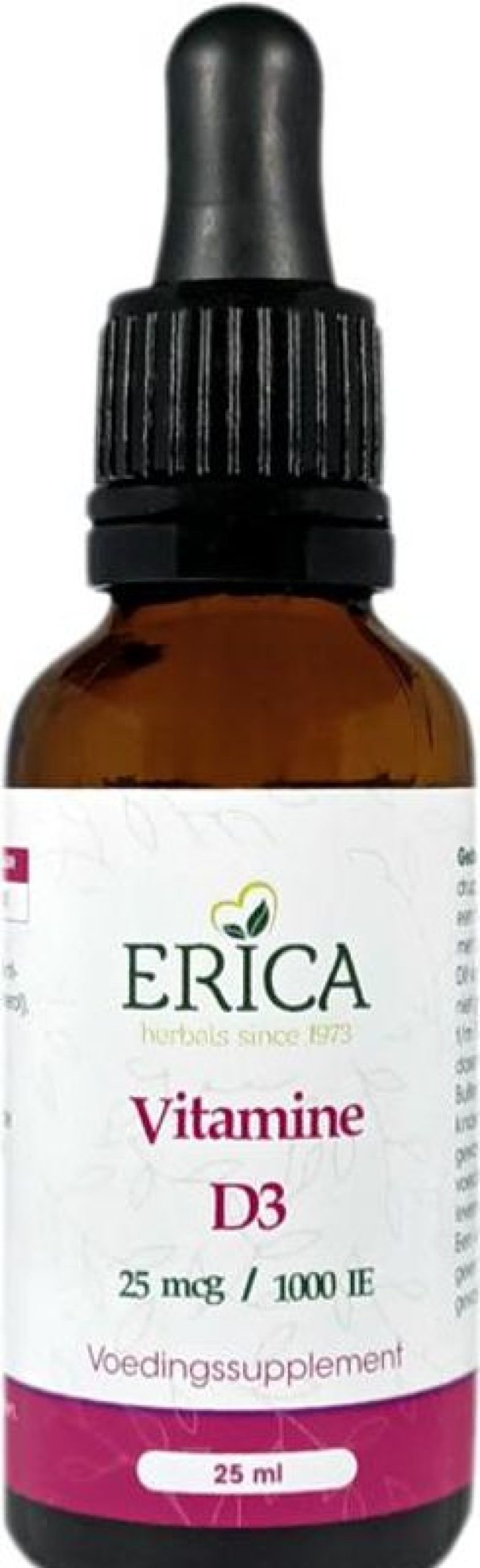 ERICA Vitamina D3 Liquido 25 Mg Base Olio 25 Ml | Vitamina D nella E