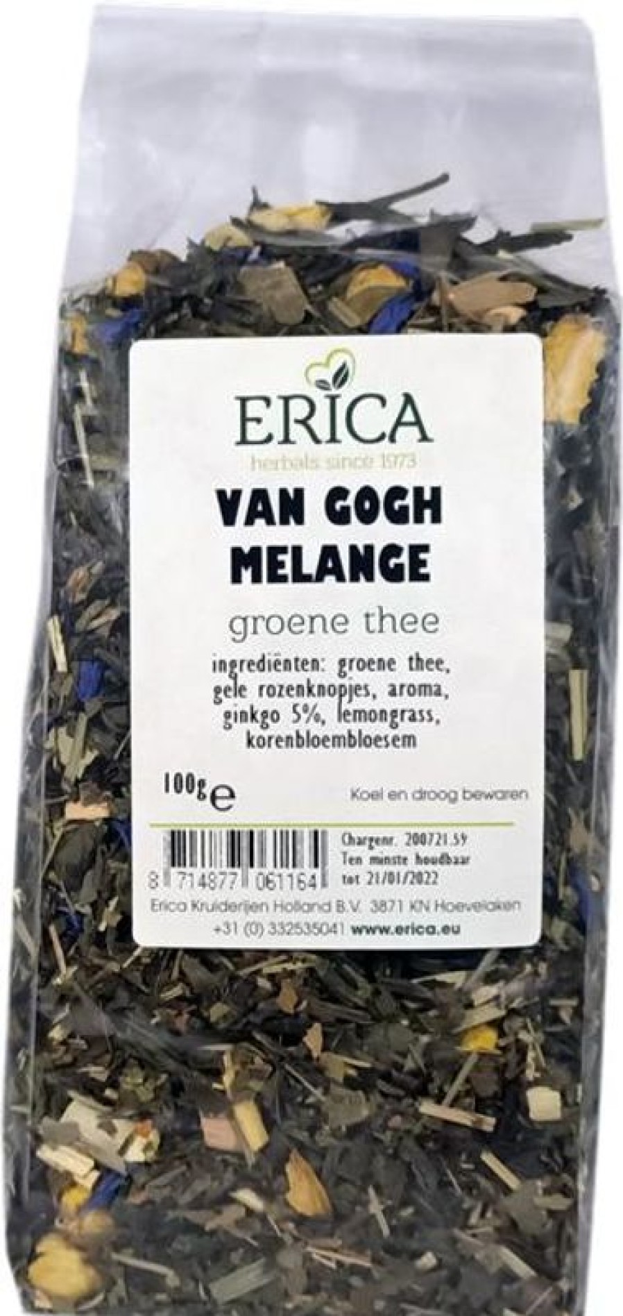 ERICA Van Gogh Melange 100 G | Tisana mista alle erbe