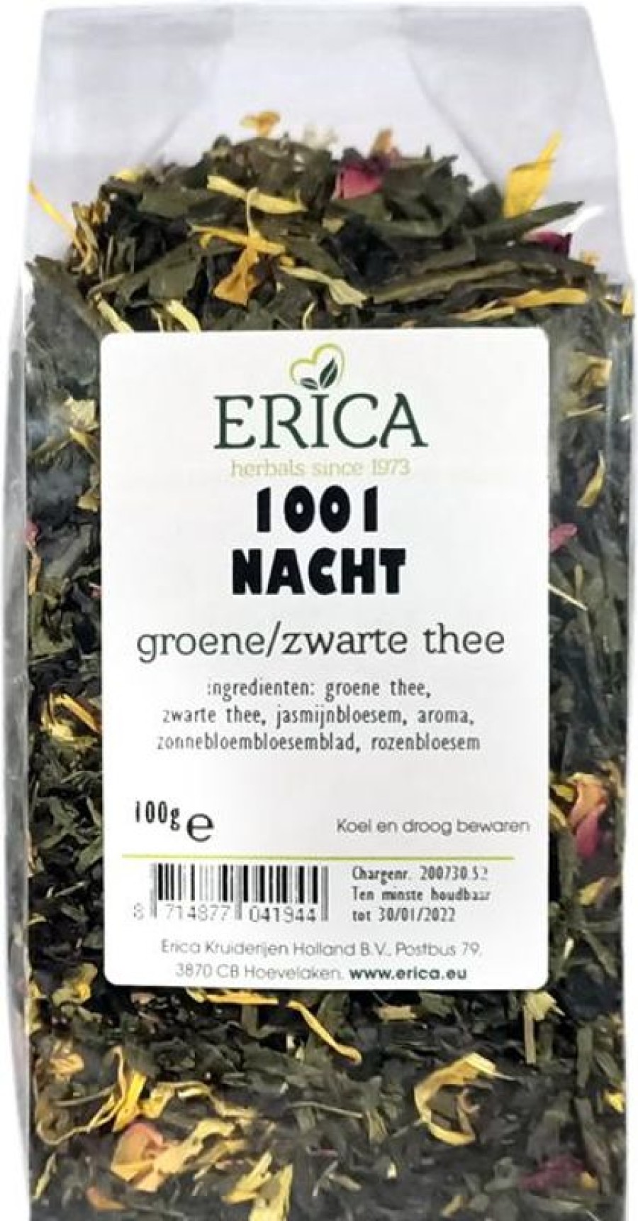 ERICA 1001 Notte 100 G | Tè verde