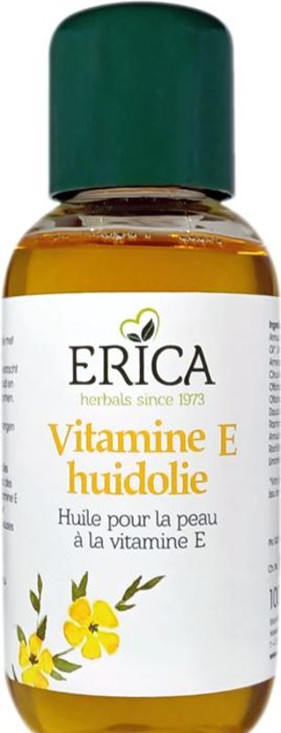 ERICA Olio per la pelle alla vitamina E 100 ml | Anti età