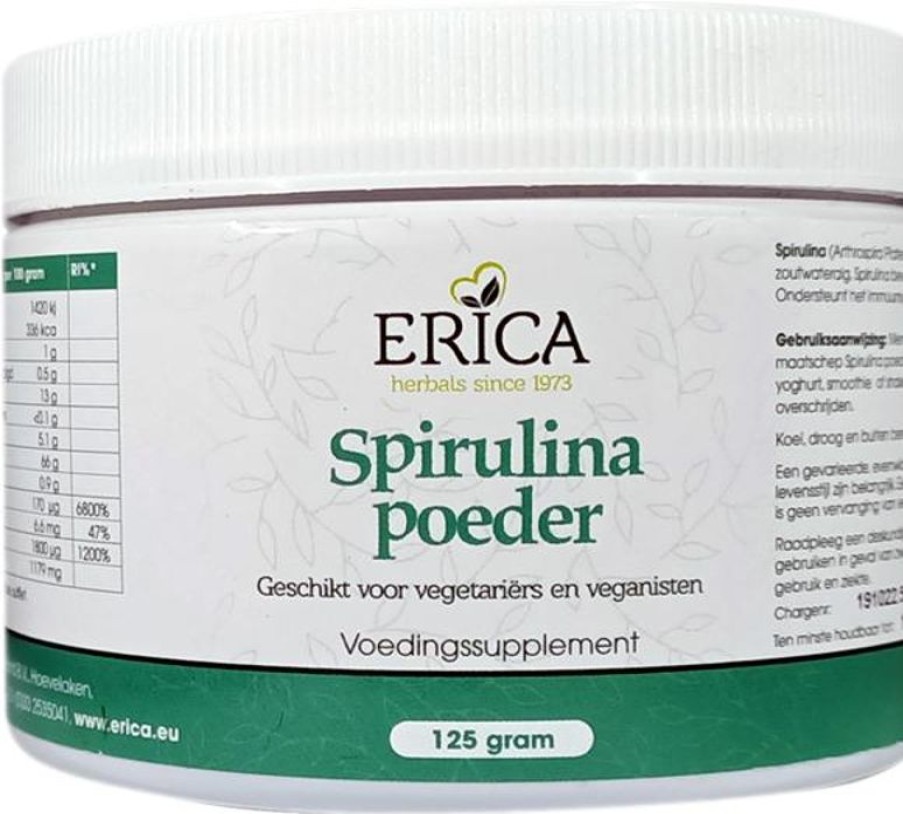 ERICA Polvere di spirulina 125 g | Dimagrimento